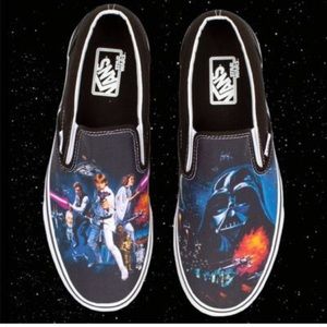 star wars vans slip on star wars vans slip on